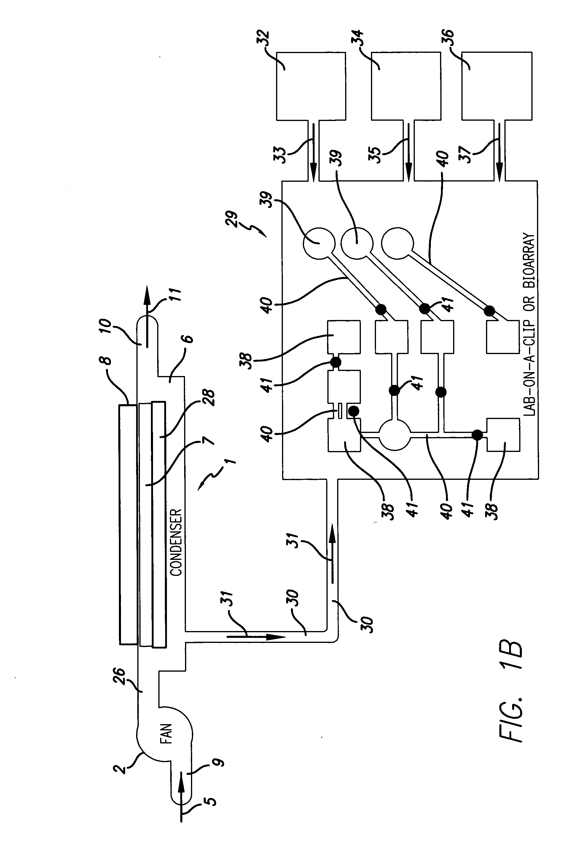 Cooling, condensation and freezing of atmospheric water or a microfluidic working-material in or on microfluidic devices