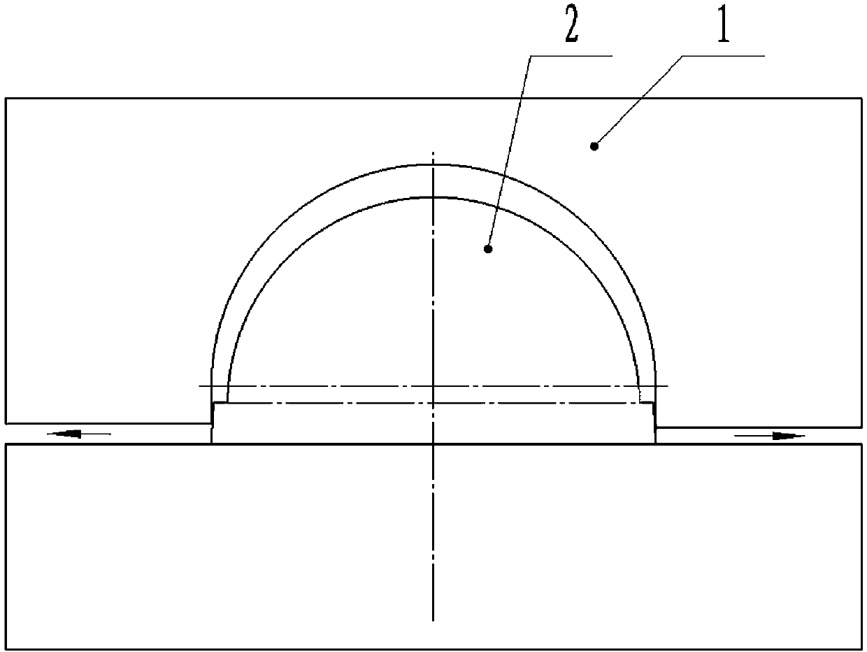 Technique for casting gray cast iron thin-wall pipe fitting evanescent die