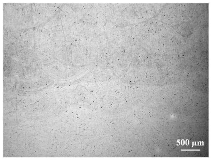 A method for eliminating holes in alloy structural steel by laser deposition