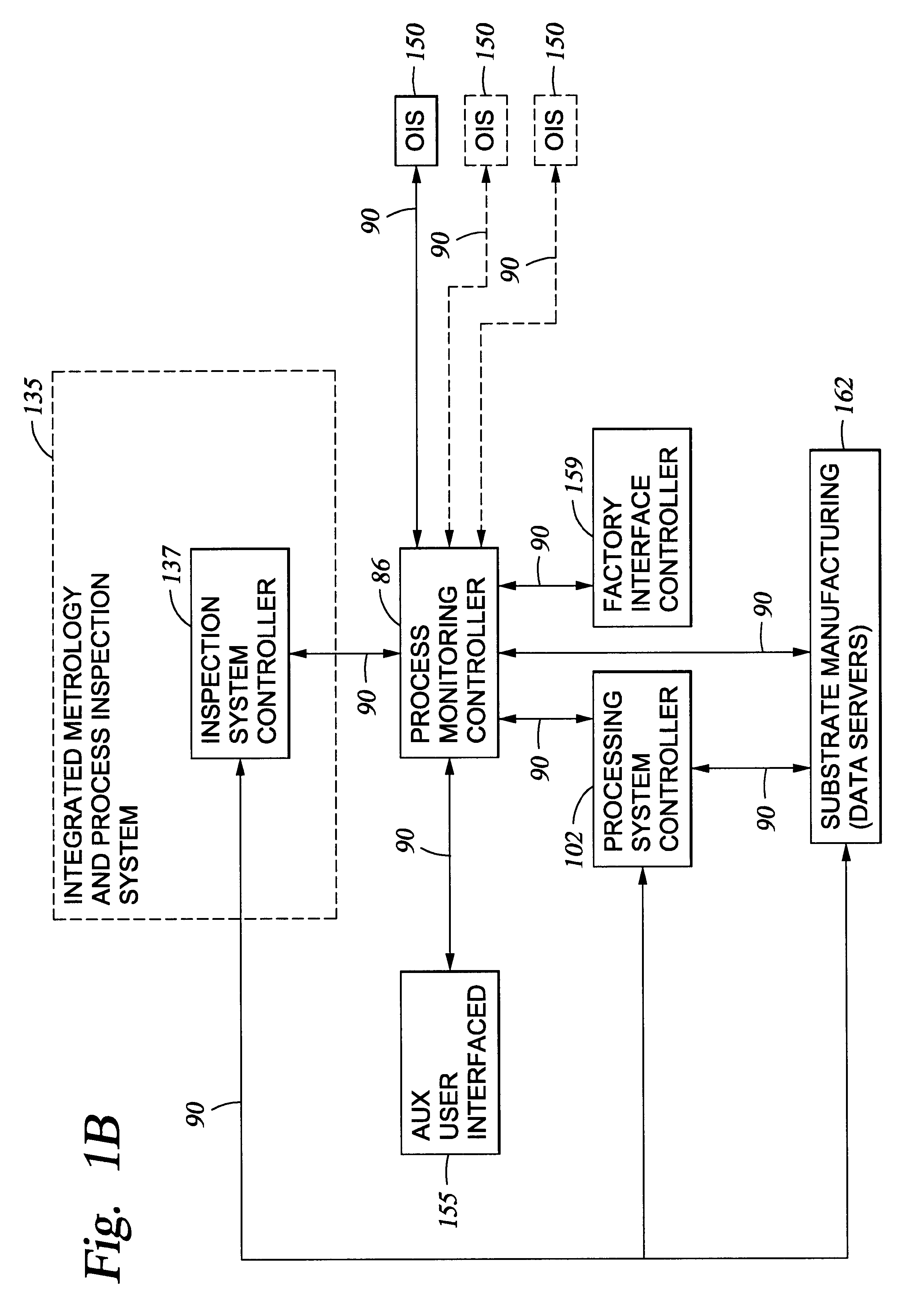 Method and apparatus for embedded substrate and system status monitoring