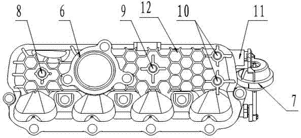 Engine intake manifold