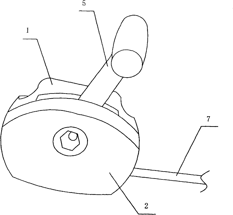 Throttle control device for mower