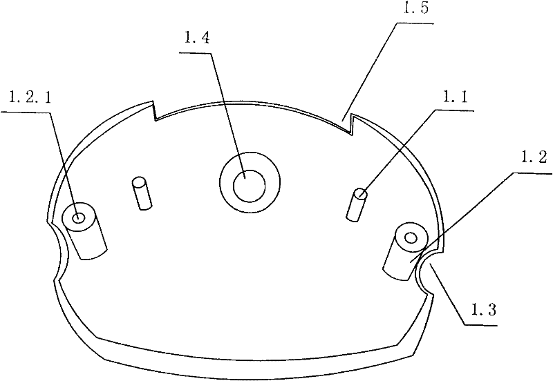 Throttle control device for mower