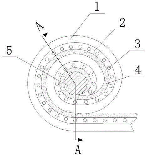 Device and method for curing and flattening glue-free soft plate material