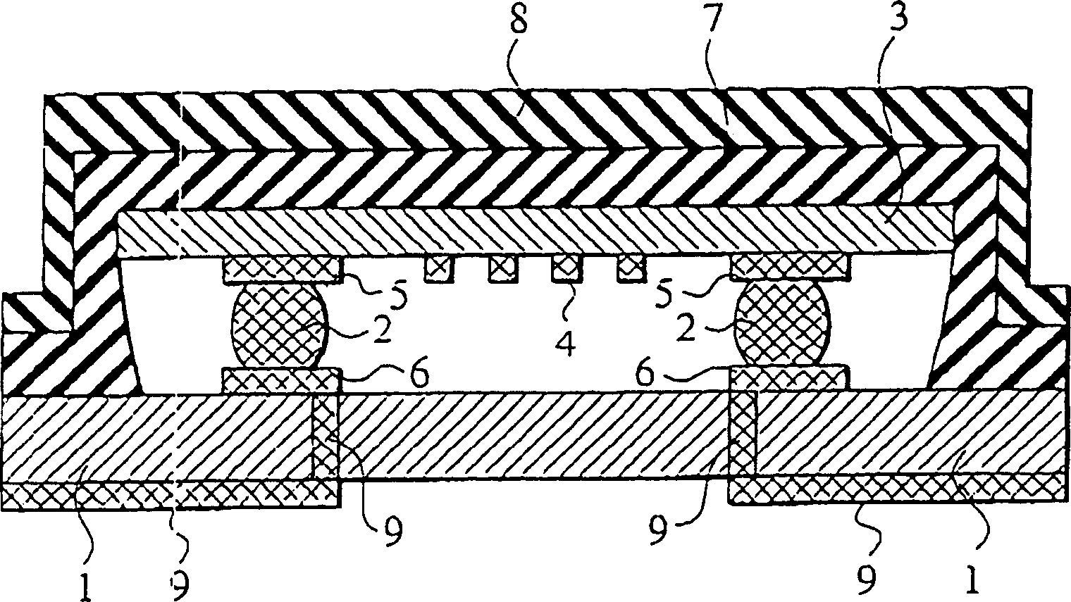 Surface acoustic wave device and method of manufacturing device