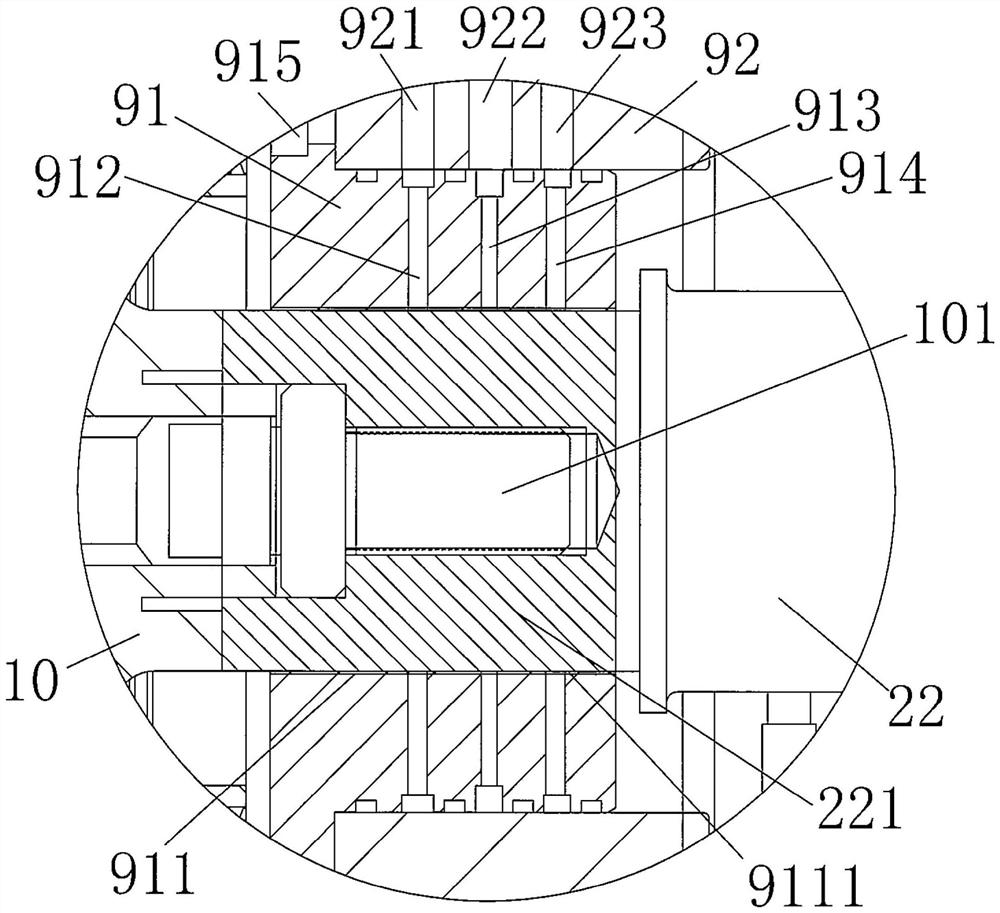 Refrigerant recovery device of ORC waste heat power generation turbo expander