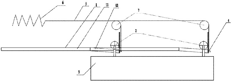 Airtight door closed running method and device