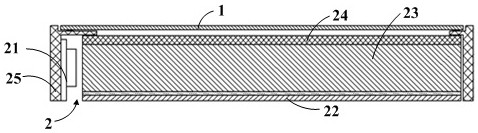 An edge-lit backlight module and a display device