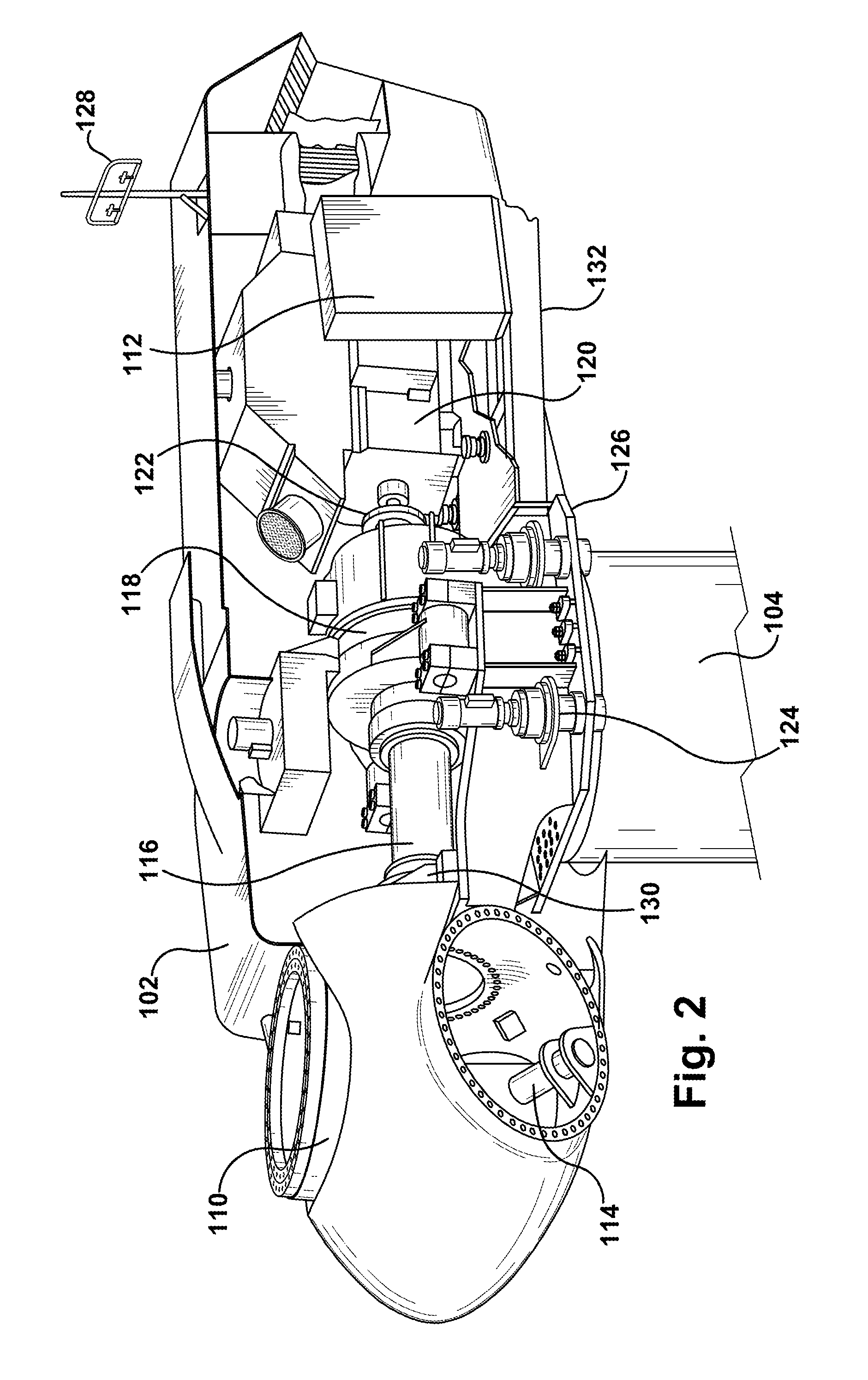 Bearing with alternative load path for extreme loads