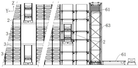 A pick-and-place device and storage system