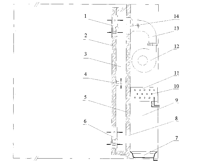 Method for defrosting based on by-pass circulating defrosting structure of refrigerator