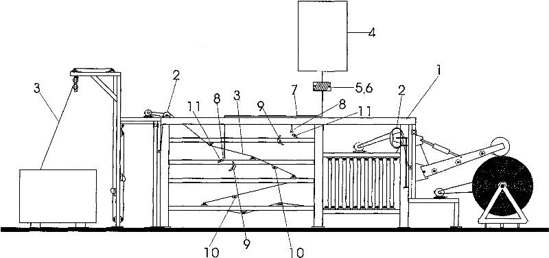 Dyeing method of cloth and dyeing machine
