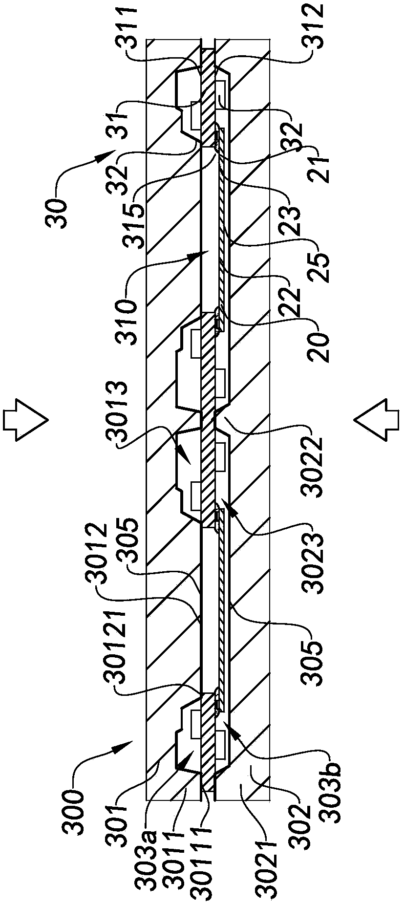 Array image pick-up module set, molded circuit board assembly thereof, manufacturing method and electronic device