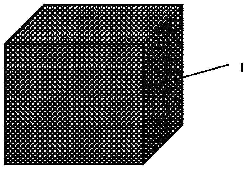 A metal frame toughened ceramic composite material and its preparation method and application