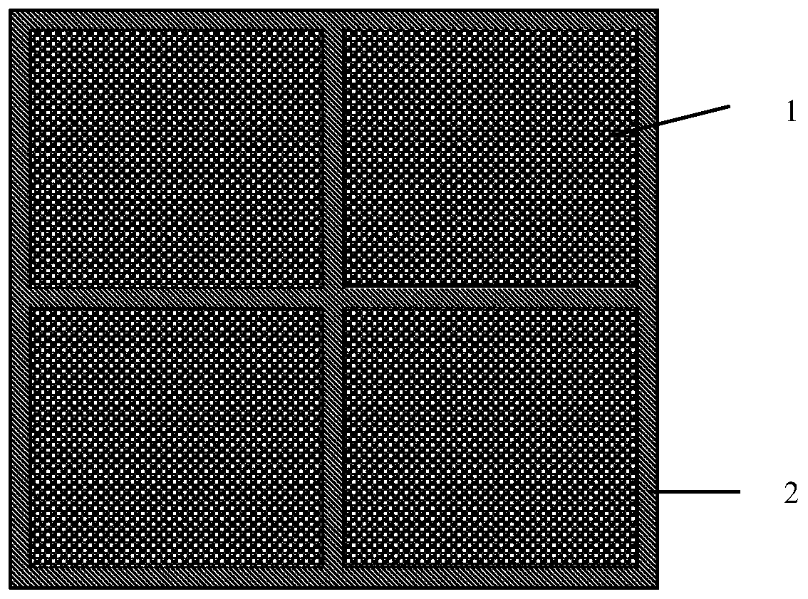 A metal frame toughened ceramic composite material and its preparation method and application