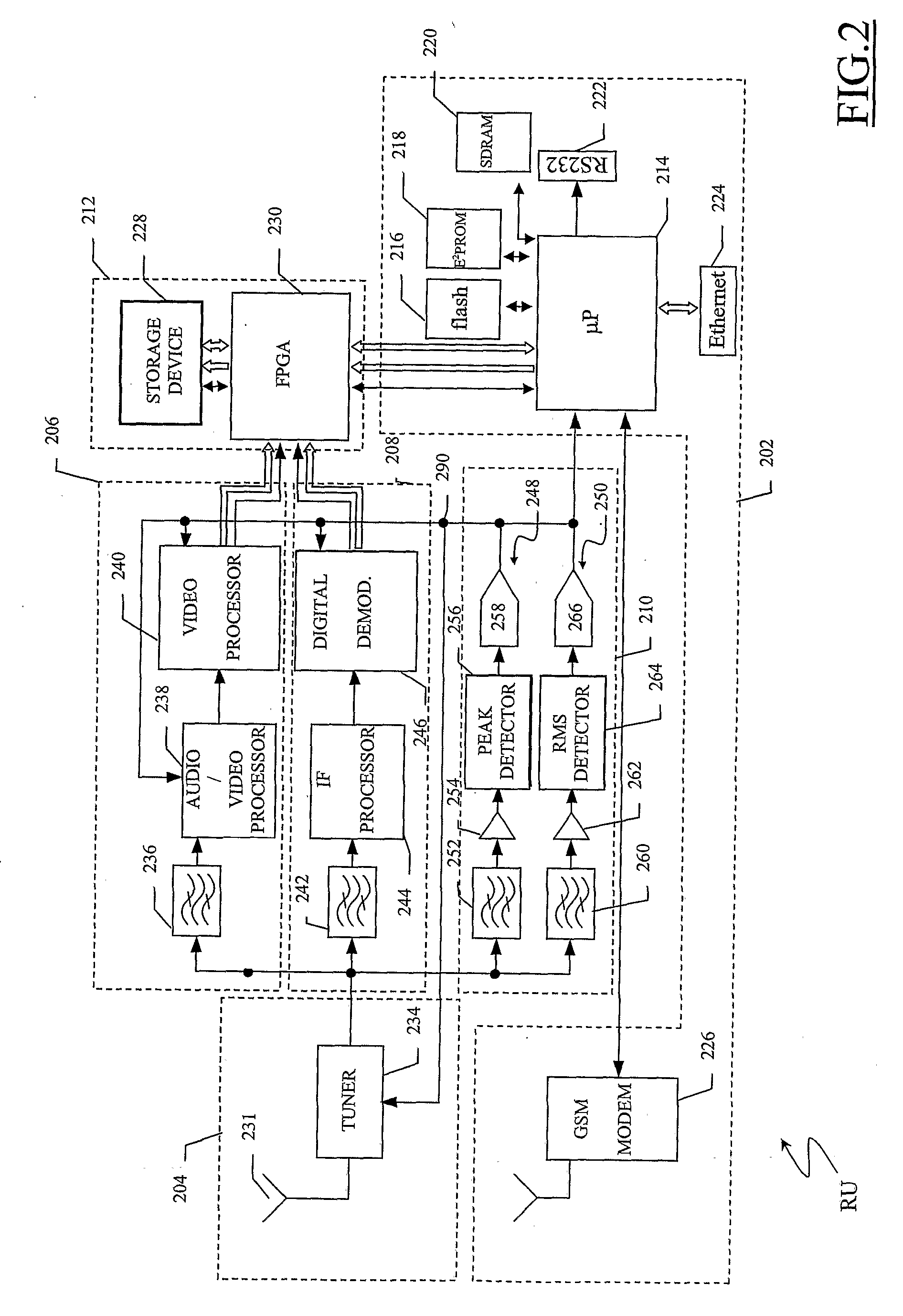 Monitoring System for Monitoring Coverage of Broadcast Transmissions