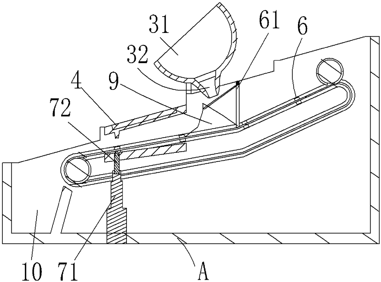 Self-weighing settlement display rack for bulk candies in supermarket