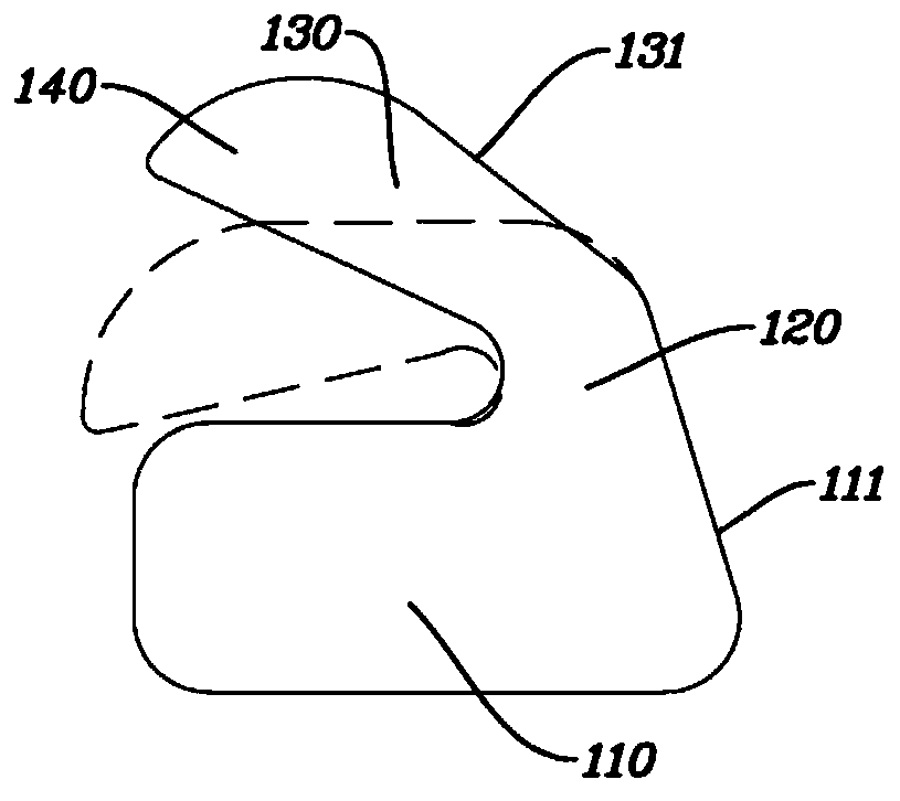 Lip seal with improved byproduct deposition problem and semiconductor processing device containing same