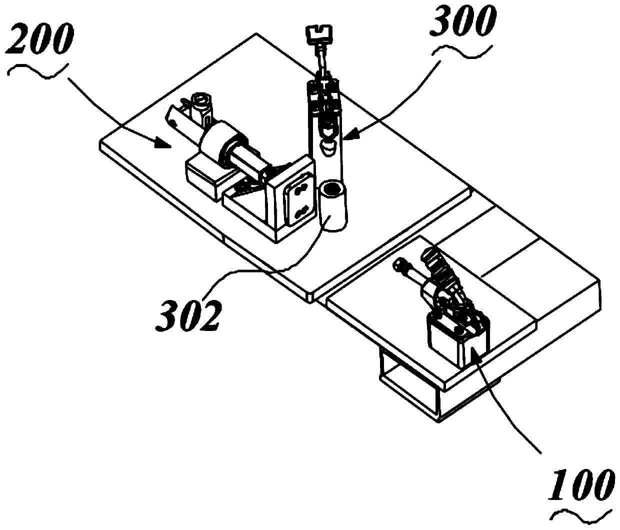 Overturning locating clamp disk and clamp table