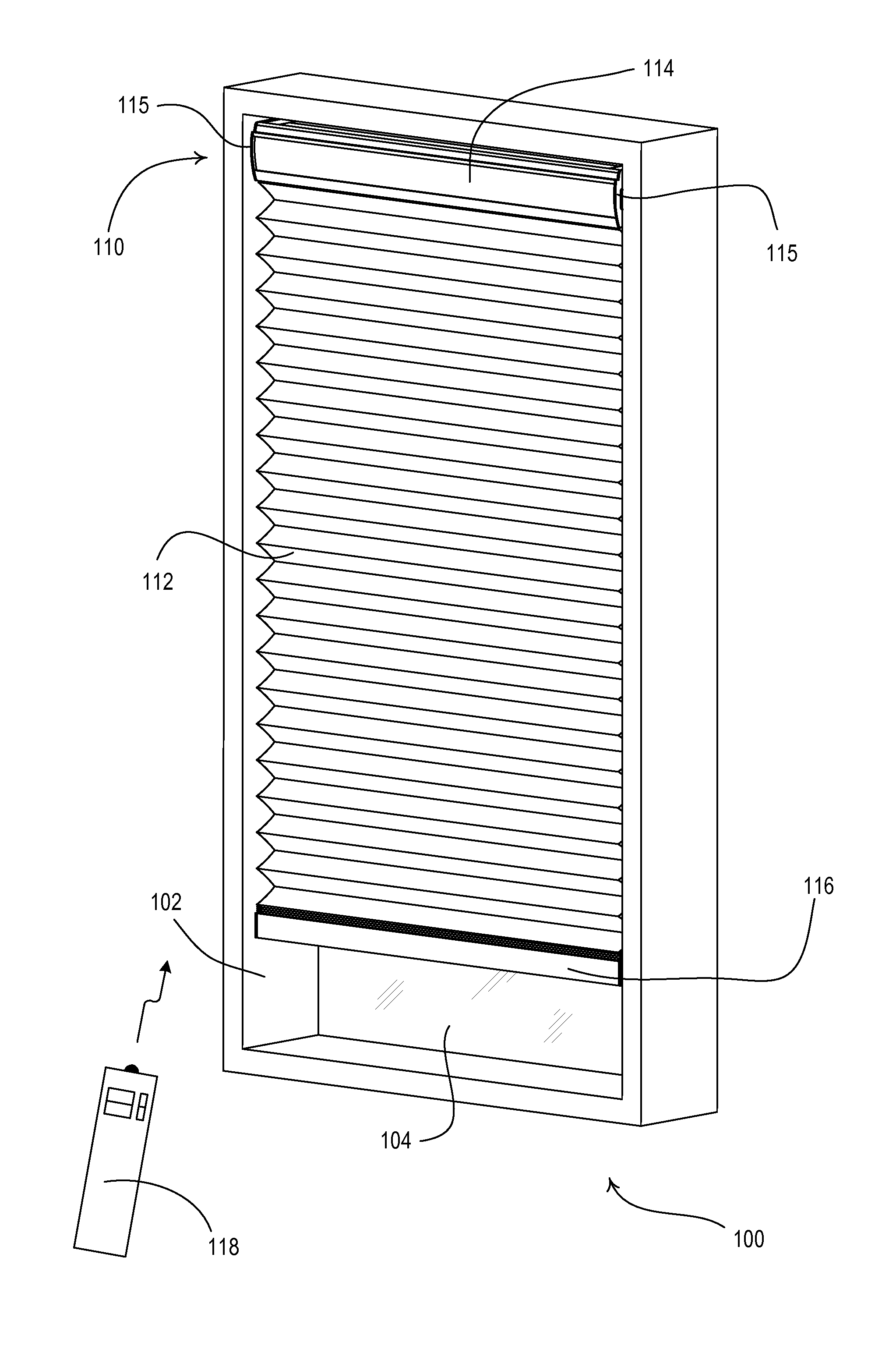 Battery-powered motorized window treatment having a service position