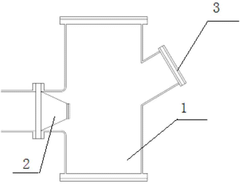 GIS apparatus with discharge observation window