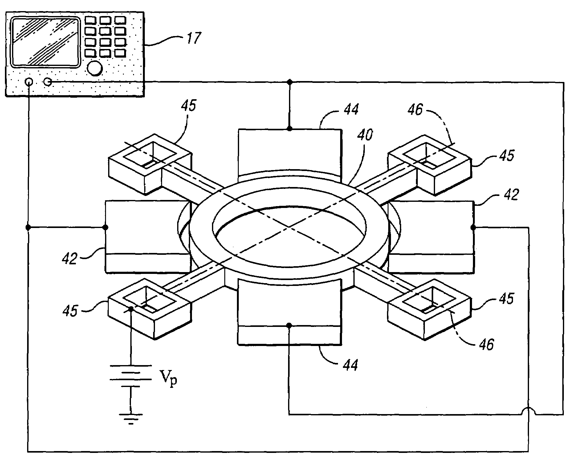 Micromechanical resonator device and method of making a micromechanical device