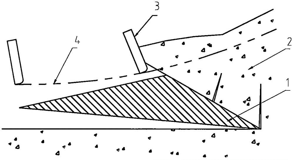 Pile turning machine having mud shoveling board