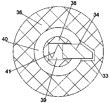 Method for mixing and stirring by utilizing stirring device of clay and other materials
