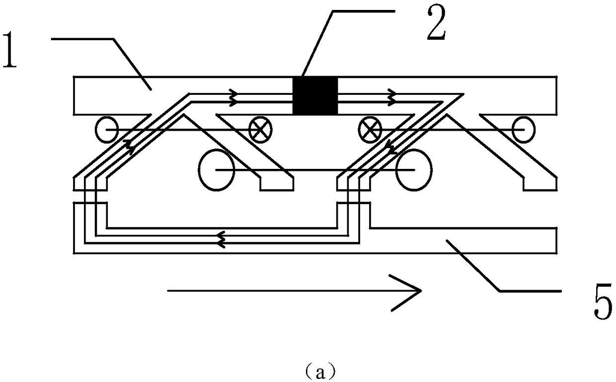 A k-shaped stator core hybrid excitation flux switching motor