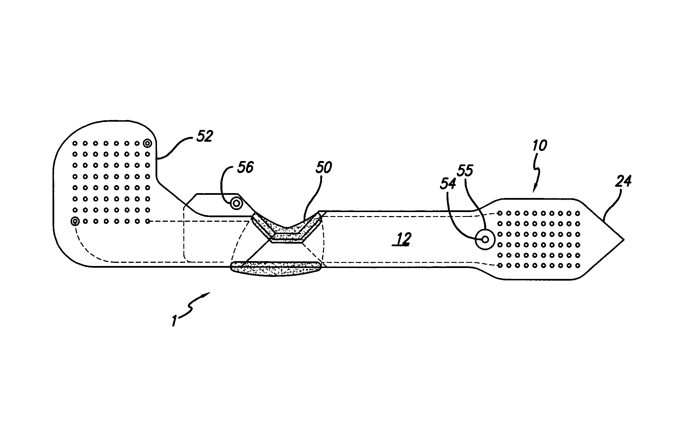 Trans-retinal flexible circuit electrode array