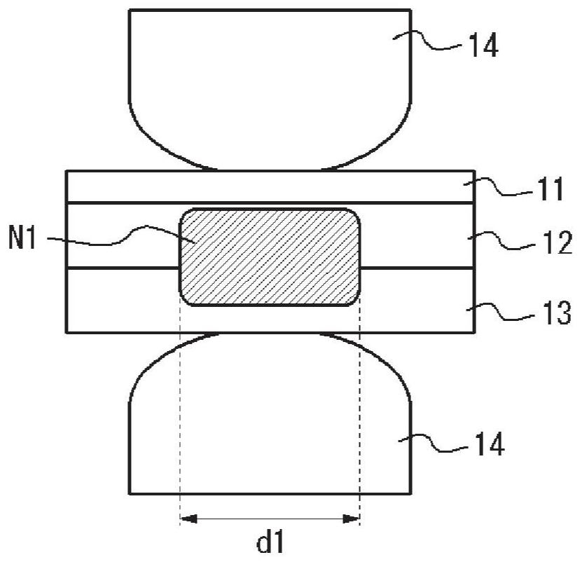 Resistance spot welding method