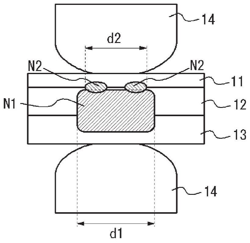 Resistance spot welding method