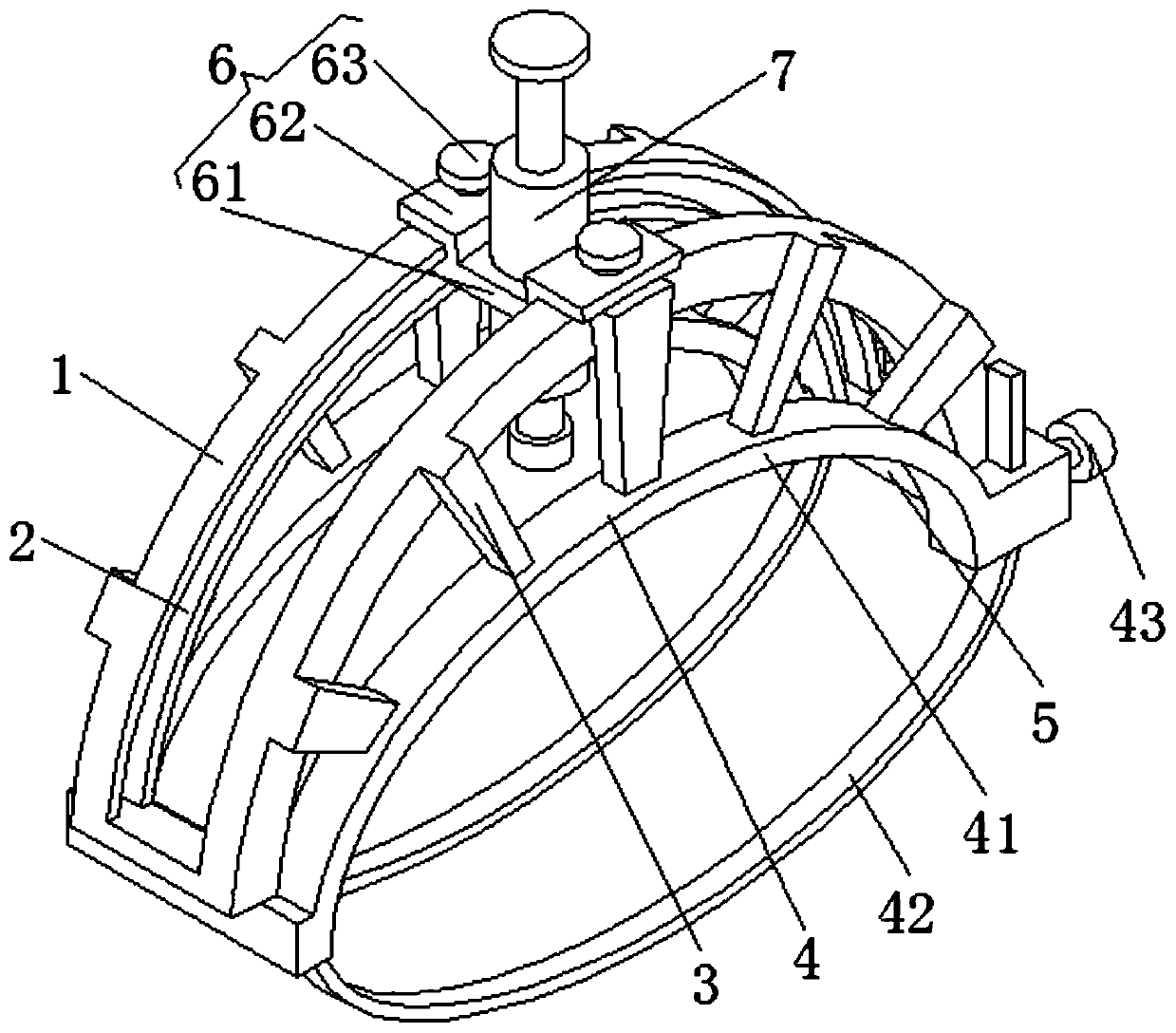 A clinical compression hemostasis device for the Department of Cardiology