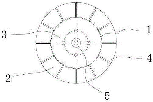 Cloth guide roller with rack