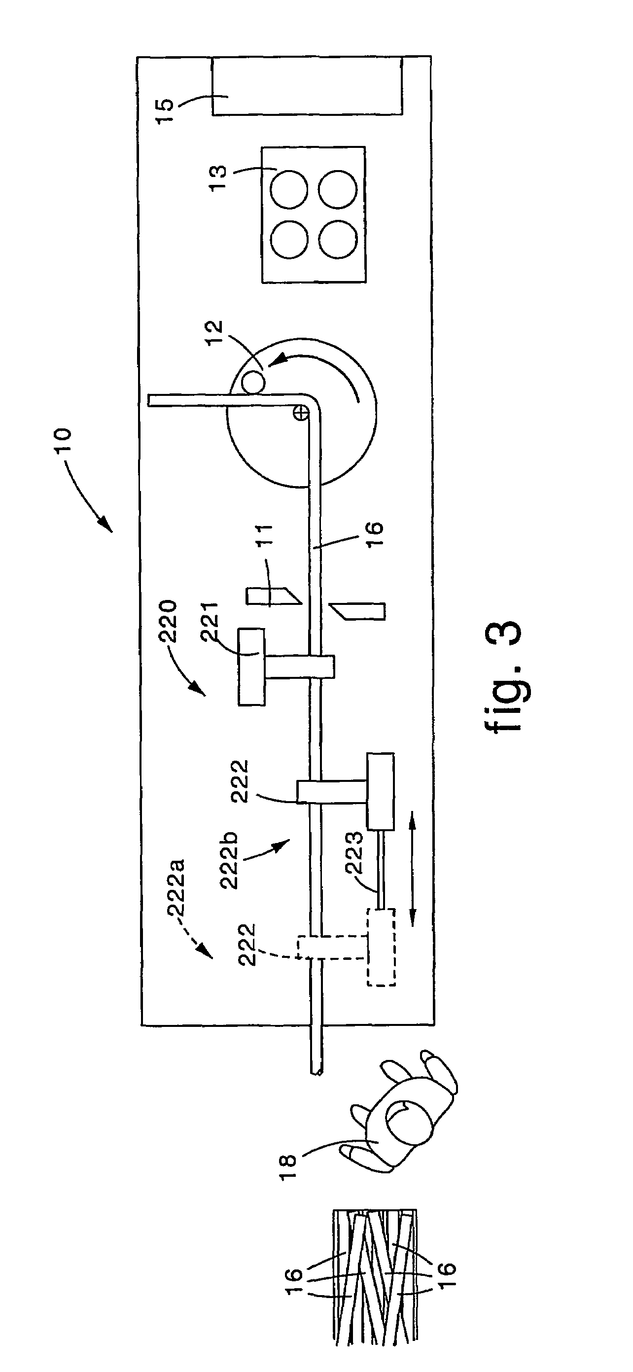 Bending machine for profiles and relative bending method