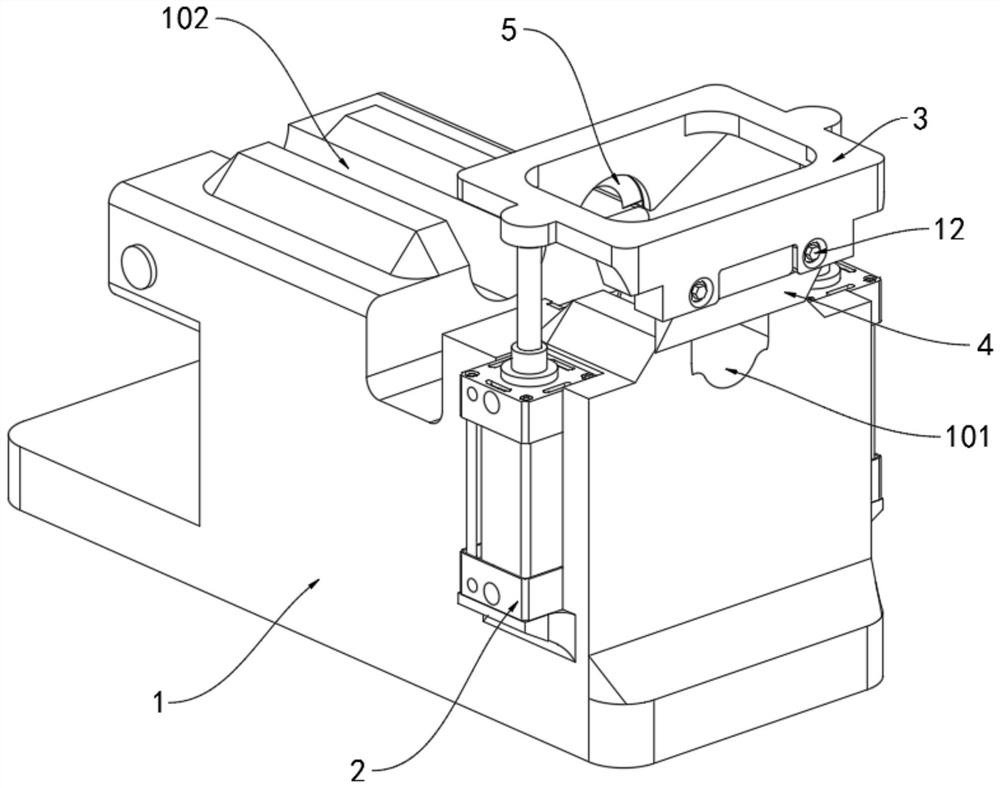 Cable length measuring, cutting and splitting device for power supply of power distribution cabinet