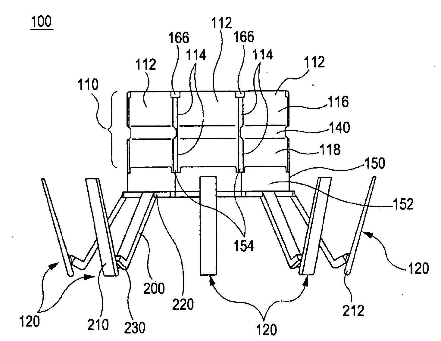 Wire accommodation apparatus