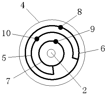 Fan head rotation angle adjusting mechanism