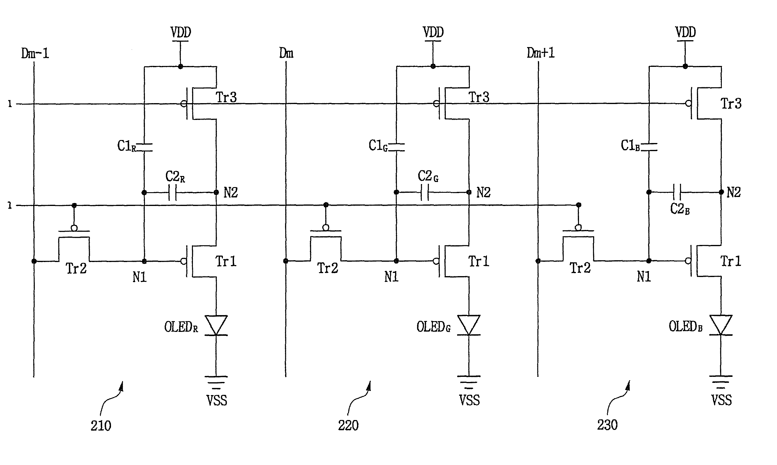 Organic light emitting diode display device