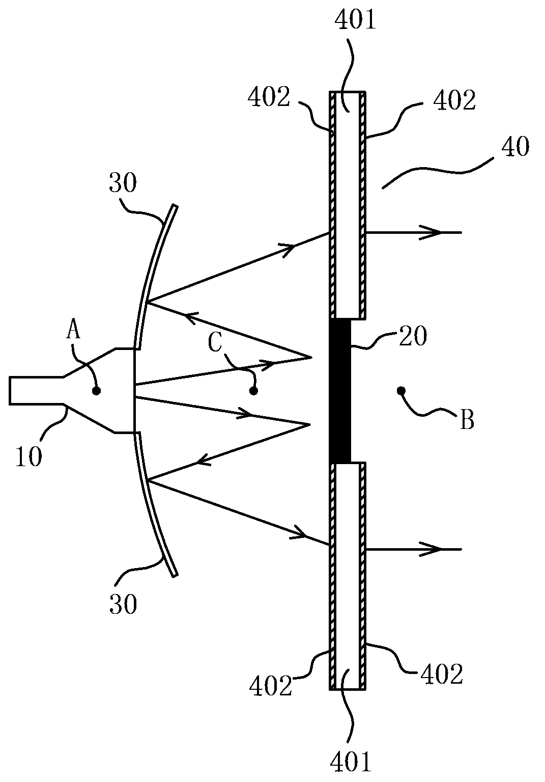 Metamaterial microwave antenna