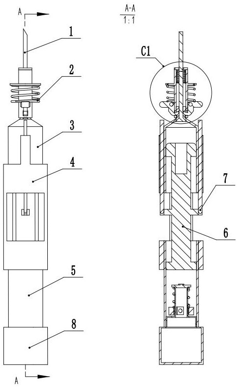 Injector for wild animals