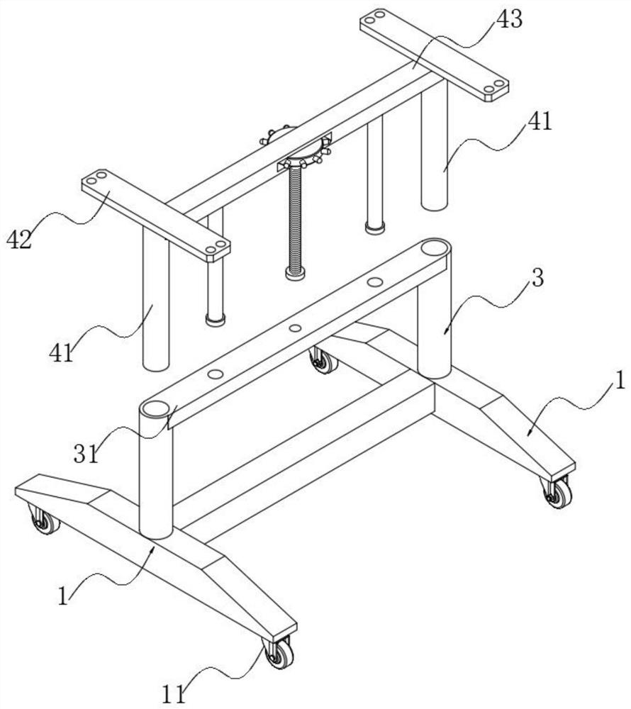Improved hand placing table for ophthalmologic operation