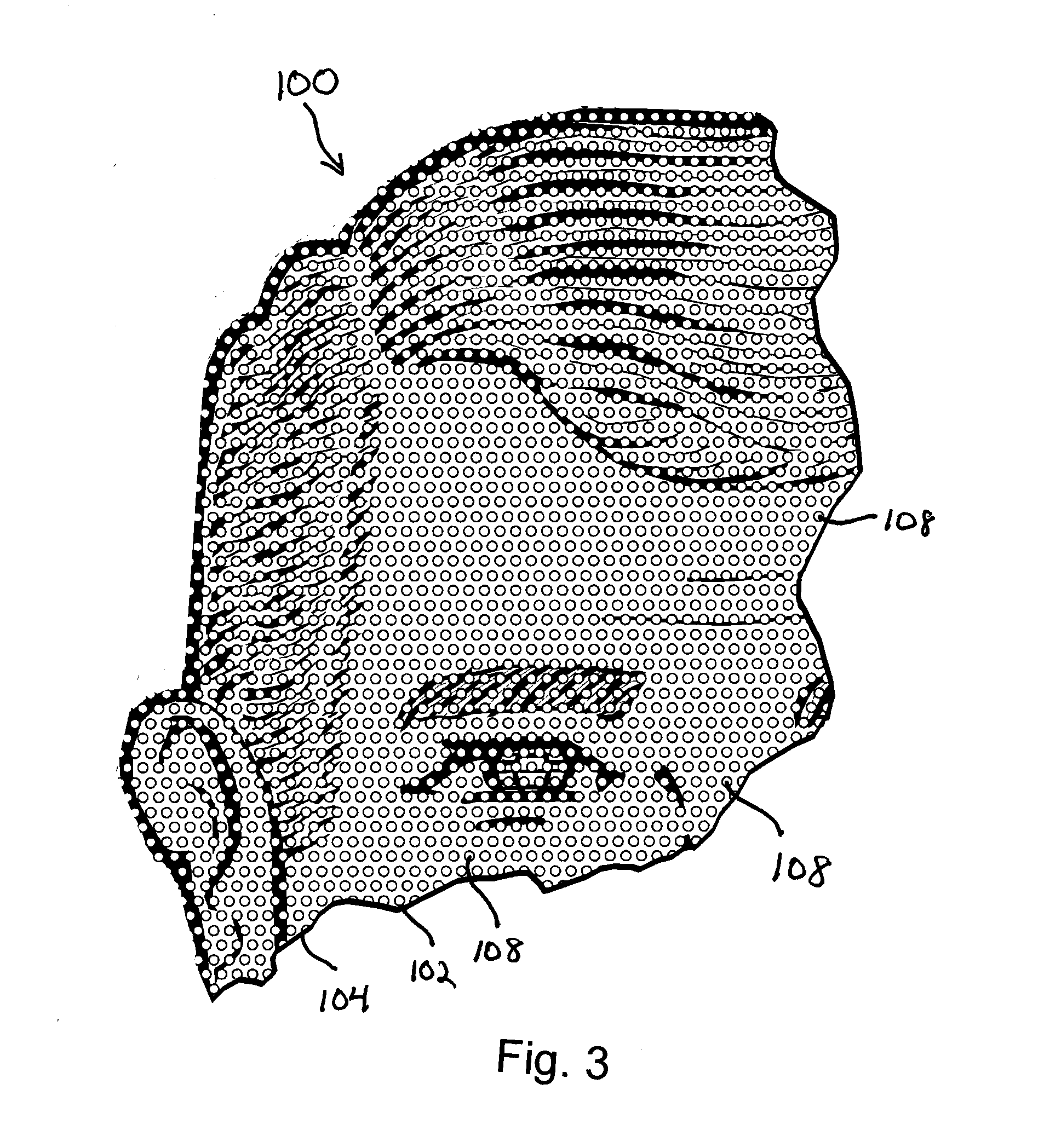 Printable facial mask and printable facial mask system with enhanced peripheral visibility