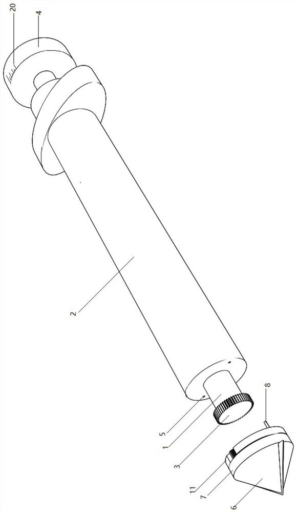 A kind of orthopedic knee arthroscopic joint spreader