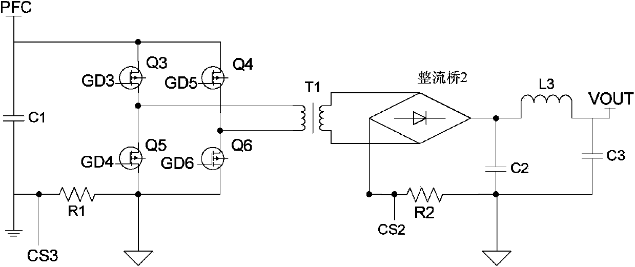 High-power switching power source