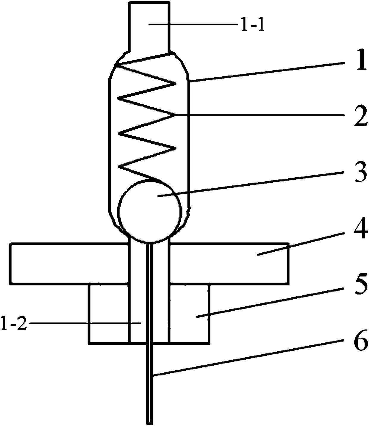 Quick connector of microfluidic system