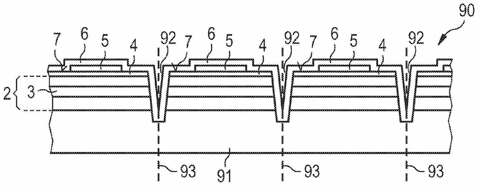 Optoelectronic component and method for producing an opto-electronic component