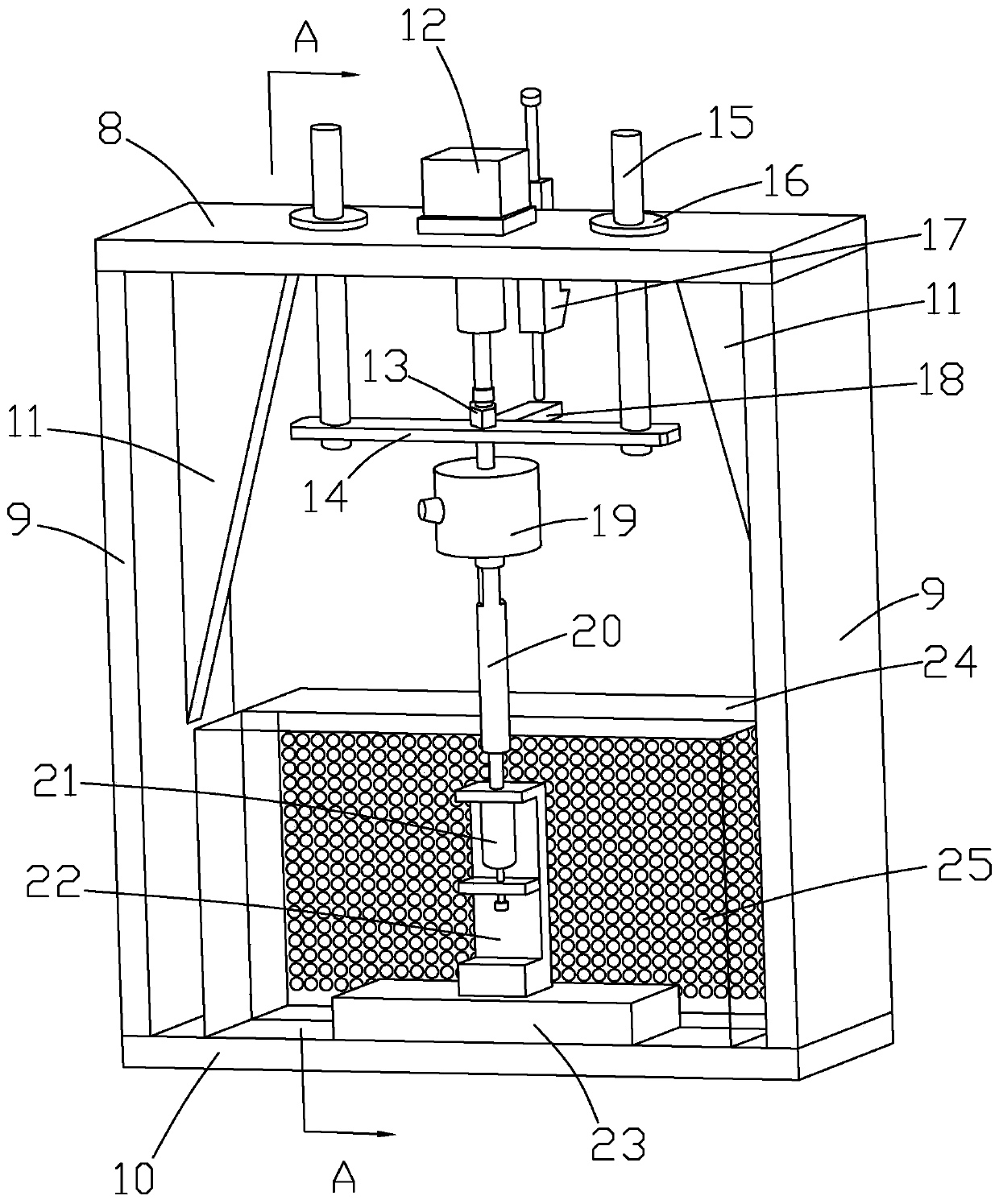 Multifunctional static electromagnet test device