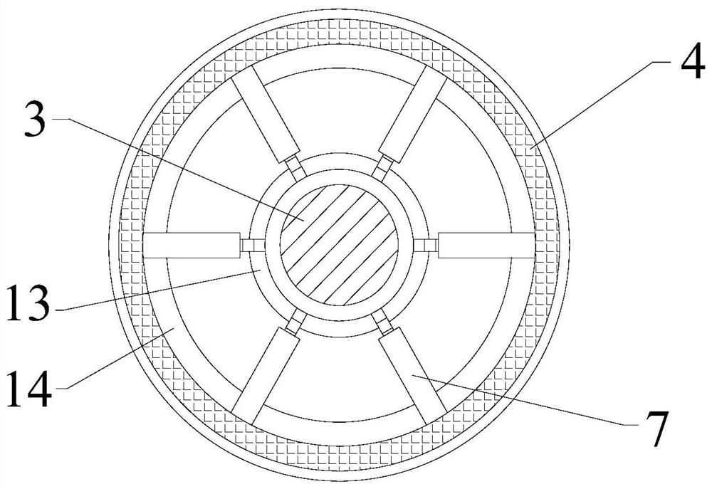 A semi-active negative stiffness multi-dimensional vibration damping device