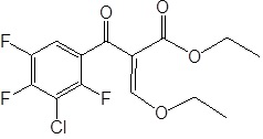 A kind of preparation method of sitafloxacin intermediate